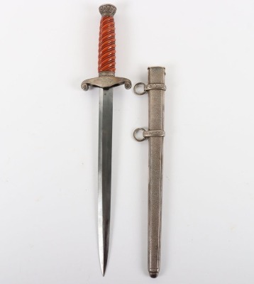 WW2 German Army Officers Dagger by Ernst Pack & Sohne with Personalised Initials to the Cross Guard - 3