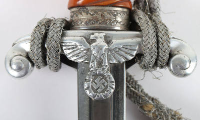 WW2 German Army Officers Dagger with Knot - 15