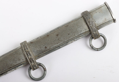 WW2 German Army Officers Dagger with Hanging Straps by Ernst Pack & Sohne Waffenfabrik, Solingen - 9