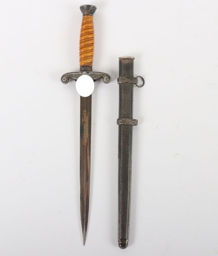 WW2 German Army Officers Miniature Dress Dagger by Alcoso, Solingen