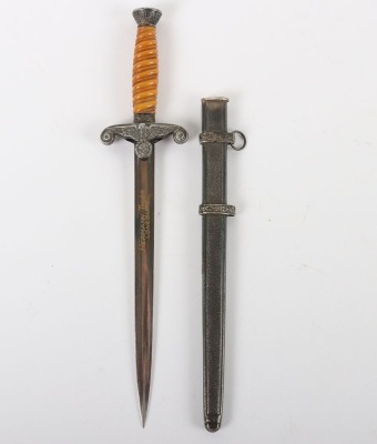 WW2 German Army Officers Miniature Dress Dagger by Alcoso, Solingen - 2