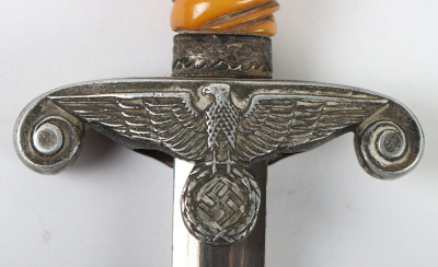 WW2 German Army Officers Miniature Dress Dagger by Alcoso, Solingen - 11