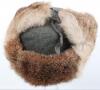 Waffen-SS Winter Pattern Rabbit Fur Field Cap - 5