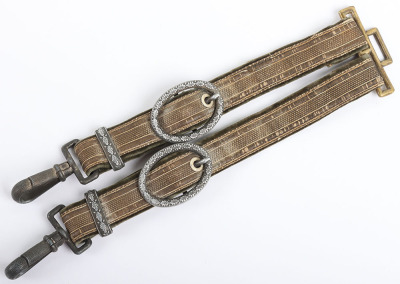 WW2 German Army Officers Dagger Hangers - 2