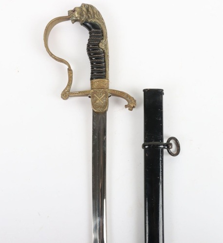 Pre-WW2 German Army Artillery Officers Sword by WKC