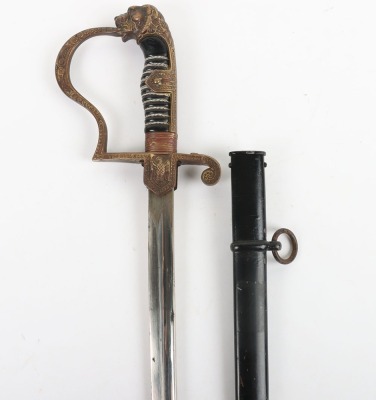 WW2 German Army Officers Sword Model Nr 1734 Zieten Pattern by Carl Eickhorn, Solingen - 2