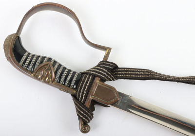 WW2 German Army / Waffen-SS Officers Prinz Eugen Pattern Dress Sword by Carl Eickhorn, Solingen - 8