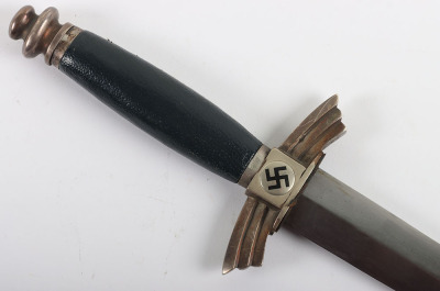 Third Reich DLV / NSFK Flyers Knife Dagger by SMF, Solingen - 11