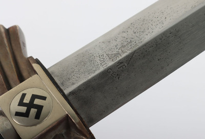 Third Reich DLV / NSFK Flyers Knife Dagger by SMF, Solingen - 13