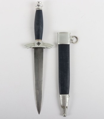 Third Reich NSFK Flyers Knife Dagger by F&A Helbig - 2