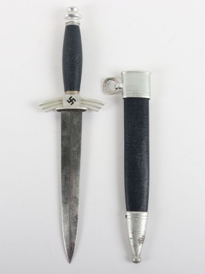 Third Reich NSFK Flyers Knife Dagger by F&A Helbig - 3