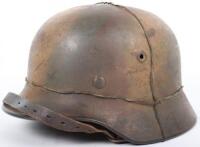 Luftwaffe M-40 Normandy Camouflaged Steel Combat Helmet