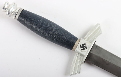 Third Reich NSFK Flyers Knife Dagger by F&A Helbig - 16