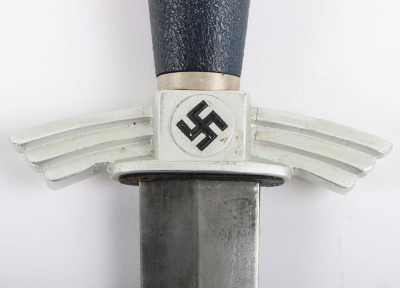 Third Reich NSFK Flyers Knife Dagger by F&A Helbig - 19