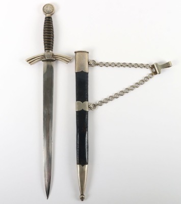 Third Reich Transitional DLV / Luftwaffe 1st Pattern Dress Dagger by J A Henckels, Solingen - 2