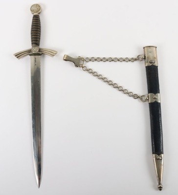 Third Reich Transitional DLV / Luftwaffe 1st Pattern Dress Dagger by J A Henckels, Solingen - 3