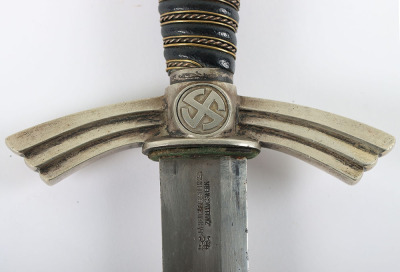 Third Reich Transitional DLV / Luftwaffe 1st Pattern Dress Dagger by J A Henckels, Solingen - 22