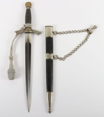 German Unit Marked Luftwaffe 1st Pattern Officers Dress Dagger by SMF, Solingen - 2