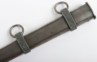 WW2 German Luftwaffe 2nd Pattern Officers Dress Dagger with Straps and Knot by Robert Klaas, Solingen - 6