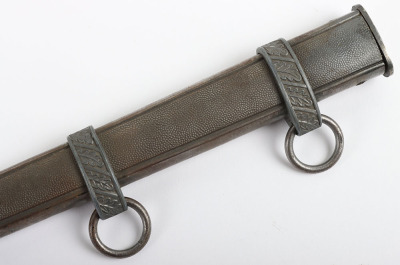 WW2 German Luftwaffe 2nd Pattern Officers Dress Dagger with Straps and Knot by Robert Klaas, Solingen - 7