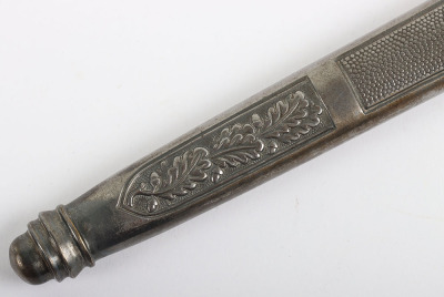 Scarce WW2 German Luftwaffe 2nd Pattern Officers Dress Dagger with Double Etched Blade by Carl Eickhorn, Solingen - 7
