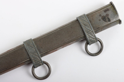 Scarce WW2 German Luftwaffe 2nd Pattern Officers Dress Dagger with Double Etched Blade by Carl Eickhorn, Solingen - 9