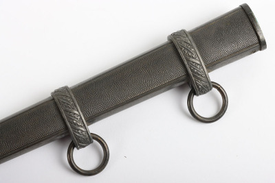 WW2 German Unit Marked Luftwaffe 2nd Pattern Officers Dress Dagger by F W Holler, Solingen - 6