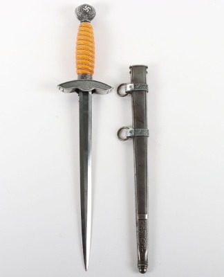 WW2 German Luftwaffe 2nd Pattern Officers Dress Dagger by Puma, Solingen - 3