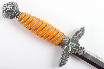 WW2 German Luftwaffe 2nd Pattern Officers Dress Dagger by Puma, Solingen - 9