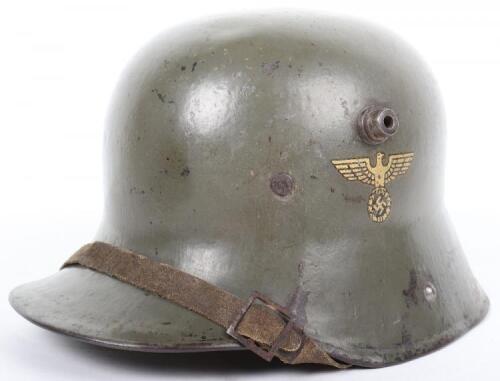 German Army M-17 Transitional Steel Helmet