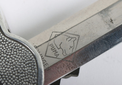 WW2 German Luftwaffe 2nd Pattern Officers Dress Dagger by Puma, Solingen - 17