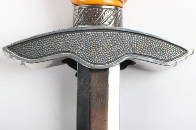 WW2 German Luftwaffe 2nd Pattern Officers Dress Dagger by Puma, Solingen - 18