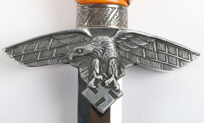 WW2 German Luftwaffe 2nd Pattern Officers Dress Dagger by Puma, Solingen - 20