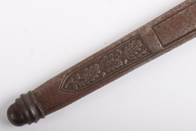 WW2 German Luftwaffe 2nd Pattern Officers Dress Dagger by SMF with Named Dedication to the Blade - 6