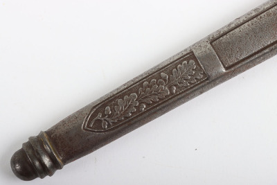WW2 German Luftwaffe 2nd Pattern Officers Dress Dagger by SMF with Named Dedication to the Blade - 7