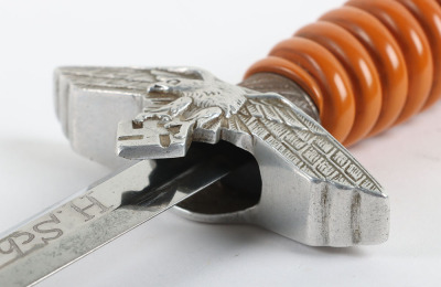 WW2 German Luftwaffe 2nd Pattern Officers Dress Dagger by SMF with Named Dedication to the Blade - 12