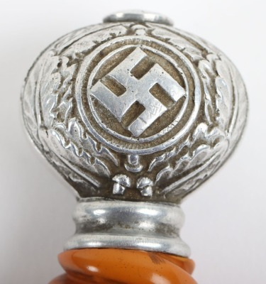WW2 German Luftwaffe 2nd Pattern Officers Dress Dagger by SMF with Named Dedication to the Blade - 20