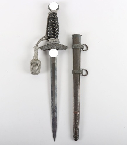 Rare WW2 German Luftwaffe 2nd Pattern &rsquo;Funeral&lsquo; Dagger by Robert Klaas, Solingen