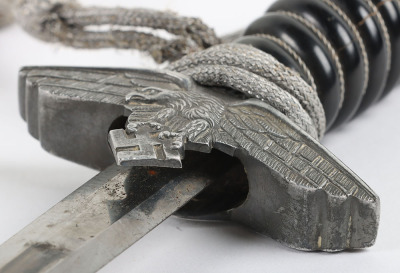Rare WW2 German Luftwaffe 2nd Pattern &rsquo;Funeral&lsquo; Dagger by Robert Klaas, Solingen - 12