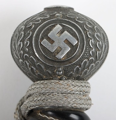 Rare WW2 German Luftwaffe 2nd Pattern &rsquo;Funeral&lsquo; Dagger by Robert Klaas, Solingen - 21