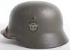 Double Decal Police M-35 Combat Helmet - 2