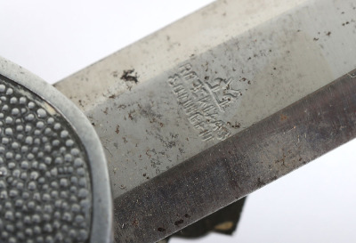 Rare WW2 German Luftwaffe 2nd Pattern &rsquo;Funeral&lsquo; Dagger by Robert Klaas, Solingen - 24