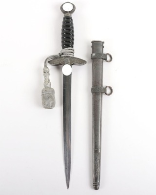 WW2 German Luftwaffe 2nd Pattern Dress Dagger by Waffenfabrik Max Weyersberg, Solingen