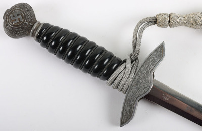 WW2 German Luftwaffe 2nd Pattern Dress Dagger by Waffenfabrik Max Weyersberg, Solingen - 10