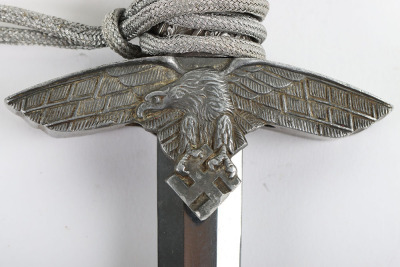 WW2 German Luftwaffe 2nd Pattern Dress Dagger by Waffenfabrik Max Weyersberg, Solingen - 17