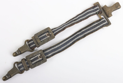 WW2 German Luftwaffe Officers 2nd Pattern Dress Dagger Hangers - 2