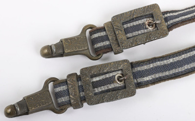 WW2 German Luftwaffe Officers 2nd Pattern Dress Dagger Hangers - 7