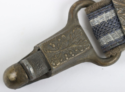 WW2 German Luftwaffe Officers 2nd Pattern Dress Dagger Hangers - 8