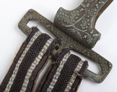 WW2 German Luftwaffe Officers 2nd Pattern Dress Dagger Hangers - 9