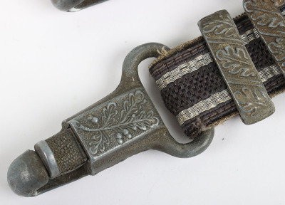 WW2 German Luftwaffe Officers 2nd Pattern Dress Dagger Hangers - 12